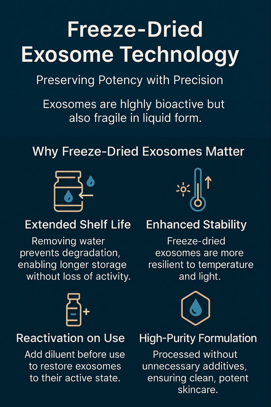 Freeze-Dried Exosome
